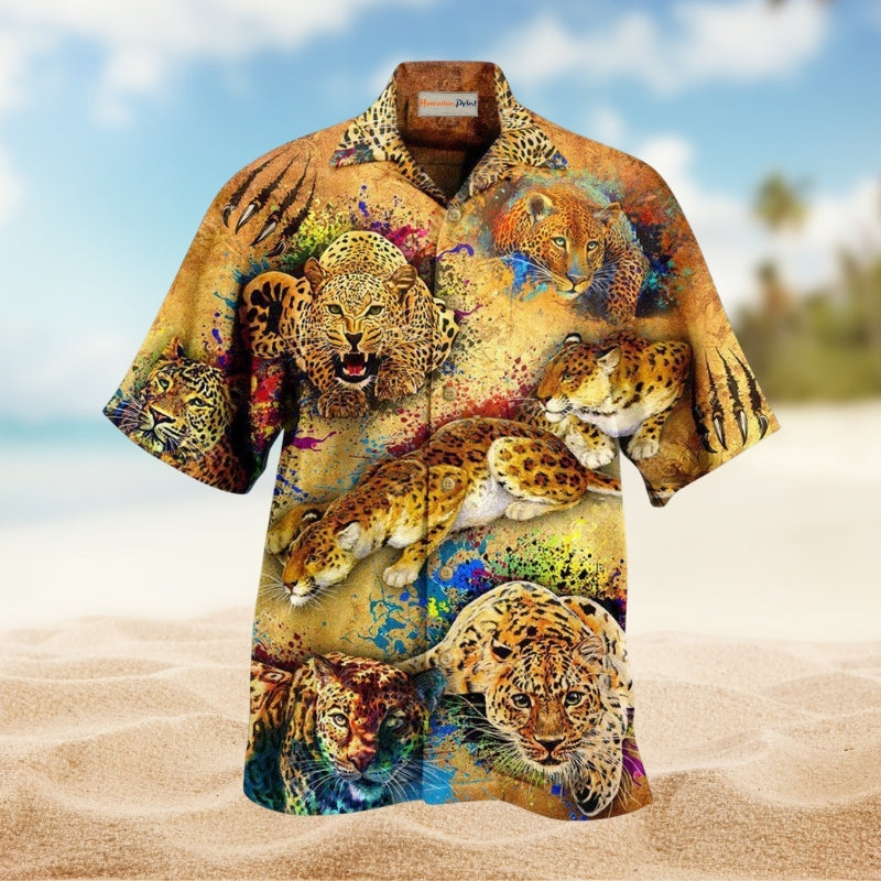 Animals Amazing Leopard Vintage Limited Edition – Hawaiian Shirt