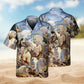Animals Amazing Mountain Goats With Snow Limited Edition – Hawaiian Shirt