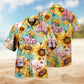 Animals Amazing Pig Loves Sunflowers Limited Edition – Hawaiian Shirt
