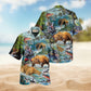 Animals Amazing Salmon Hunting With Bear Limited Edition – Hawaiian Shirt