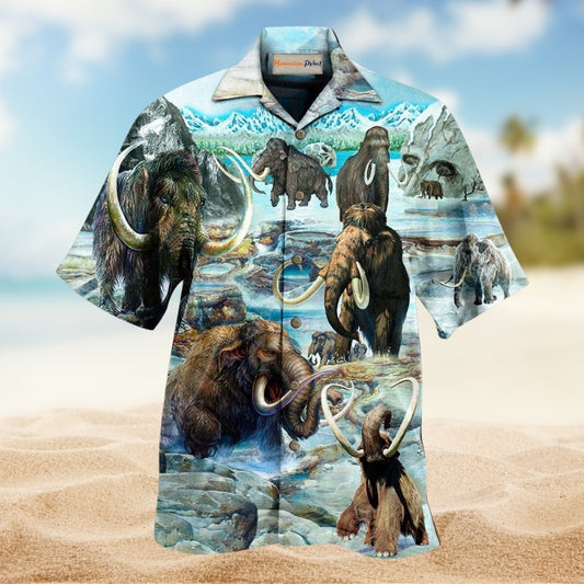 Animals Back To Time Mammoth Alive Limited Edition – Hawaiian Shirt