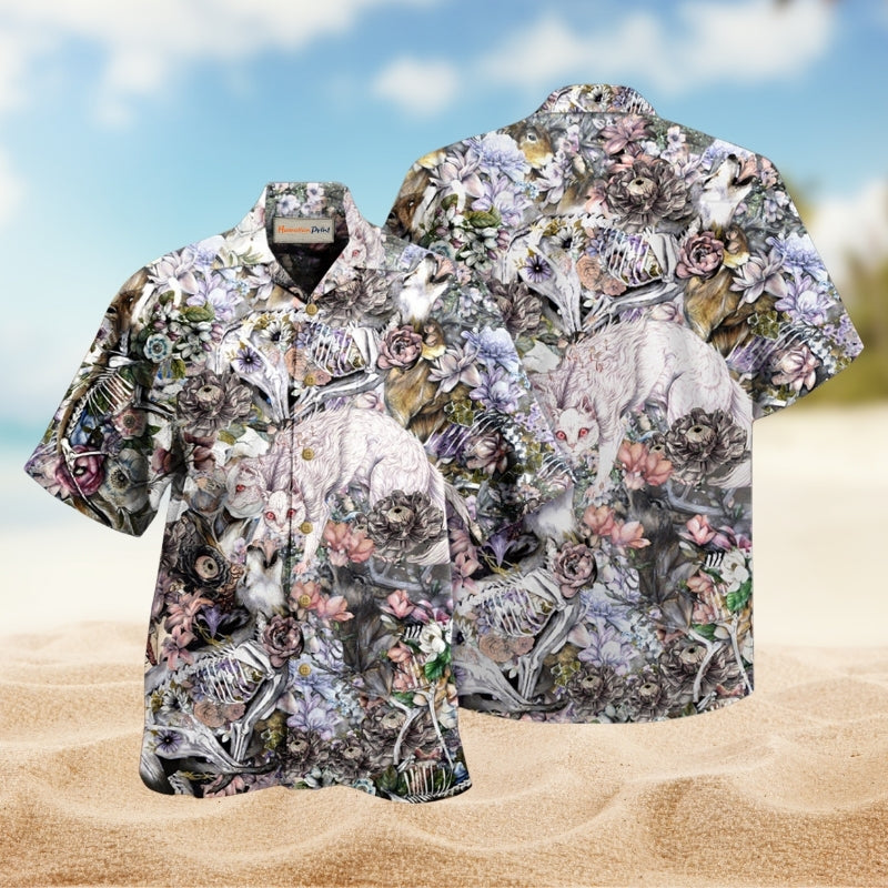 Animals Be A Force Of Nature Anatomy Flowers Limited Edition – Hawaiian Shirt
