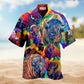 Animals Colorful Bisons Edition – Hawaiian Shirt