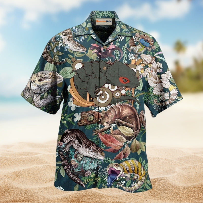 Animals Cute Reptile Love Reptile Limited Edition – Hawaiian Shirt