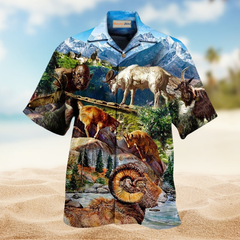 Animals Don’t Worry We’ve Goat This Edition – Hawaiian Shirt