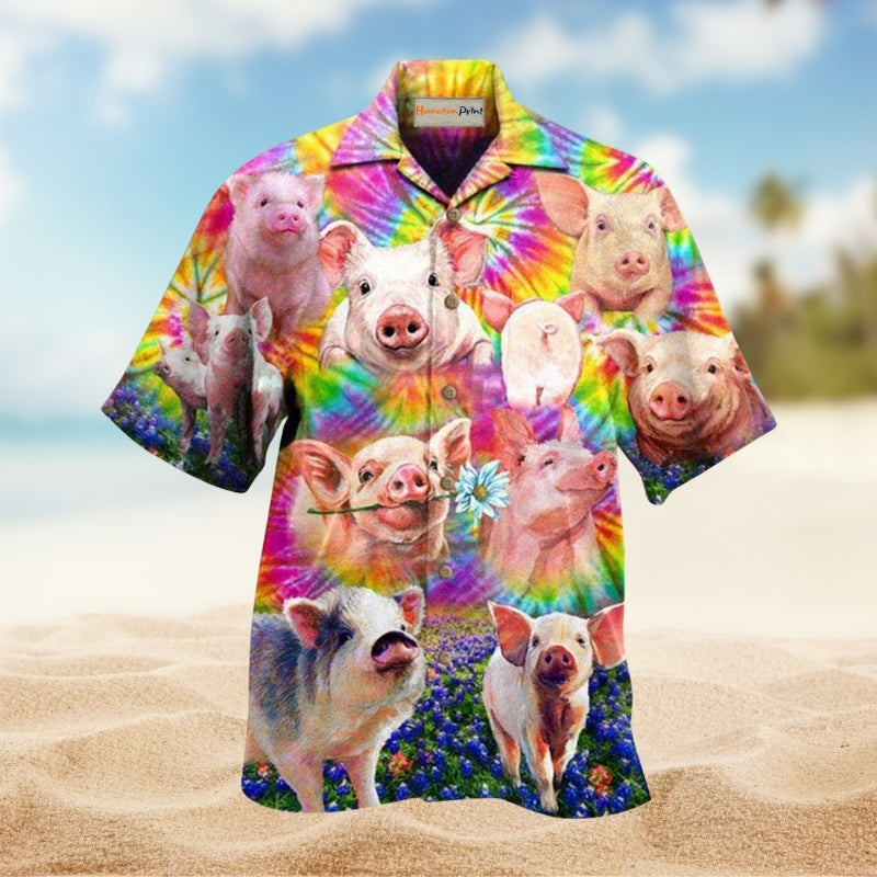 Animals Easily Distracted By Piggy Edition – Hawaiian Shirt