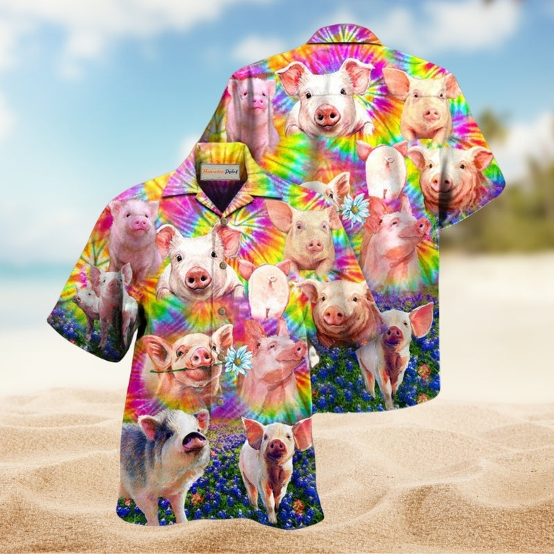 Animals Easily Distracted By Piggy Edition – Hawaiian Shirt