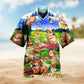 Animals Eating And Happy Limited Edition – Hawaiian Shirt