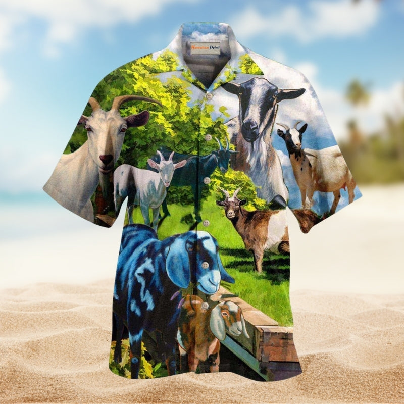Animals Goat Adventure Edition – Hawaiian Shirt