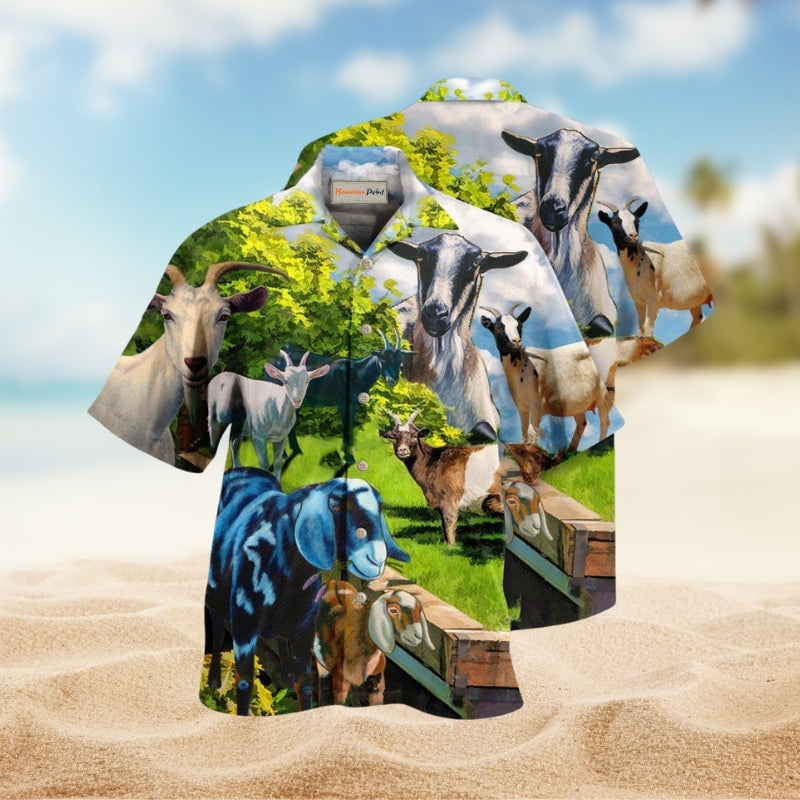 Animals Goat Adventure Edition – Hawaiian Shirt