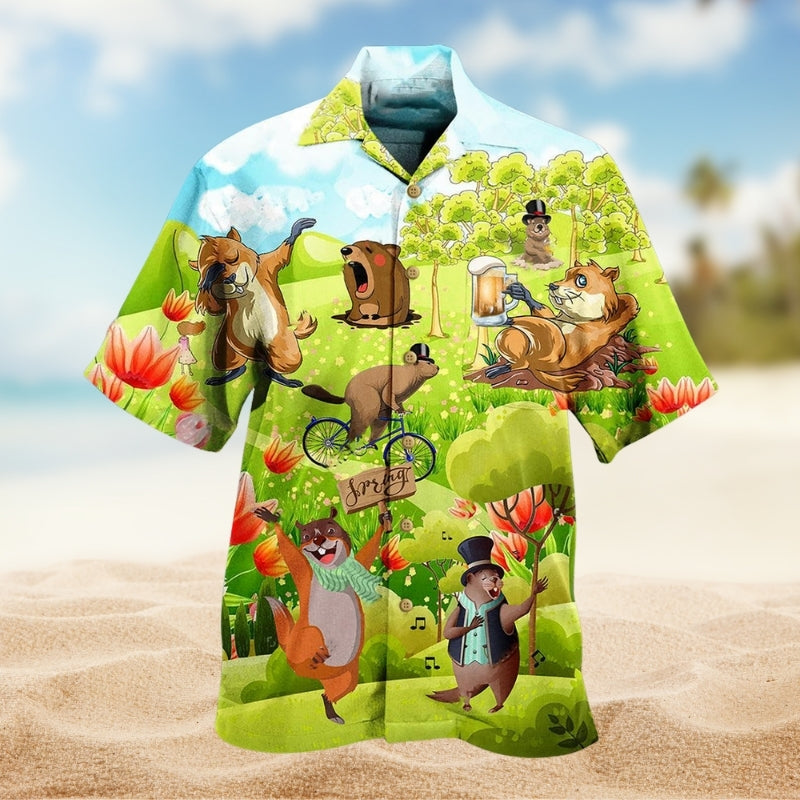 Animals Happy Dancing Limited Edition – Hawaiian Shirt