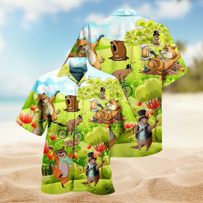 Animals Happy Dancing Limited Edition – Hawaiian Shirt