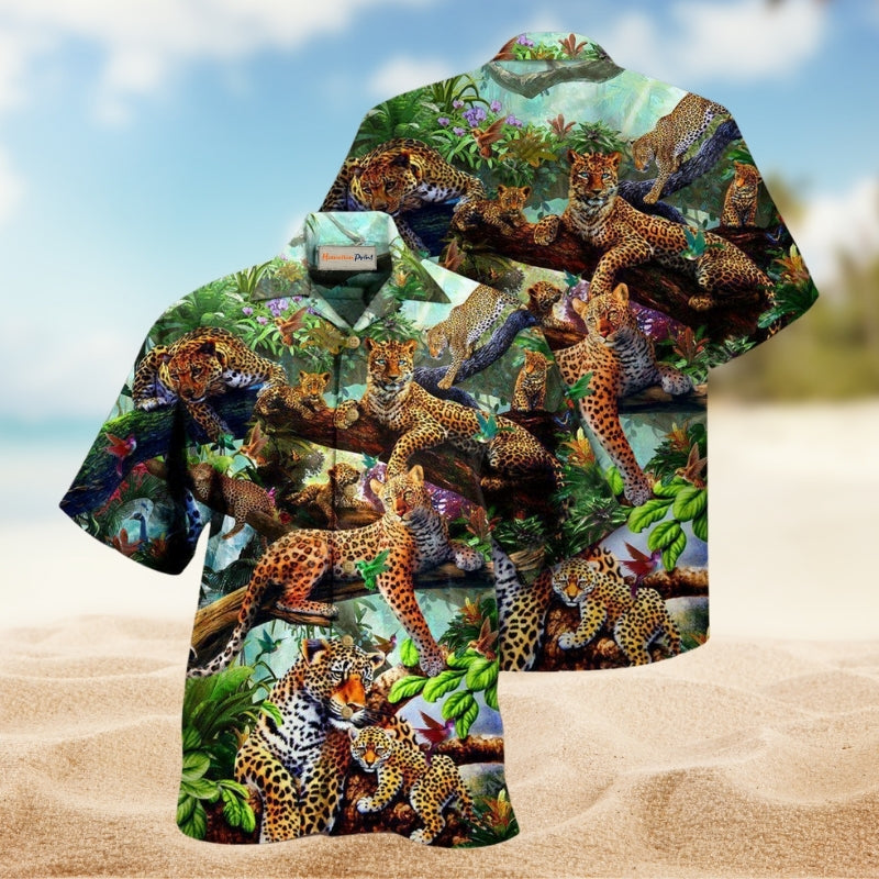 Animals Life Is Better With A Leopard Limited Edition – Hawaiian Shirt