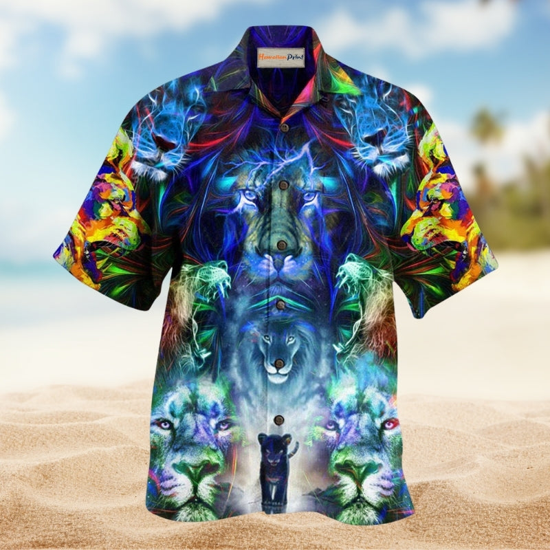 Animals Lion Becoming King Limited Edition – Hawaiian Shirt