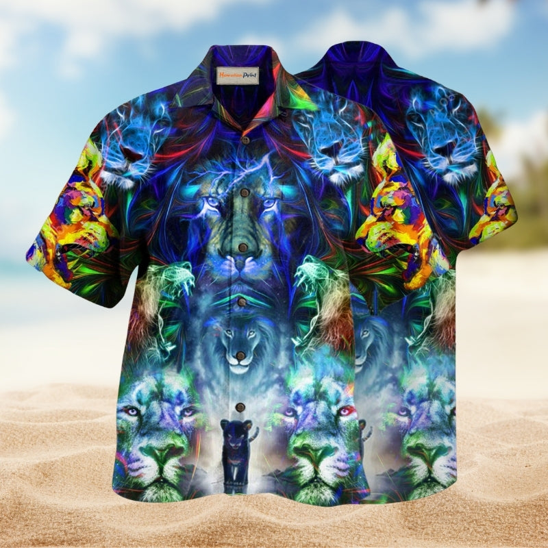 Animals Lion Becoming King Limited Edition – Hawaiian Shirt