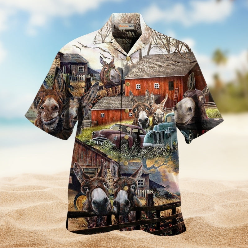Animals Love Farm And Happiness Limited Edition – Hawaiian Shirt