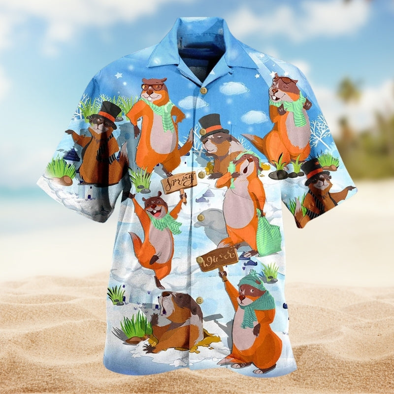 Animals Love Snow Limited Edition – Hawaiian Shirt