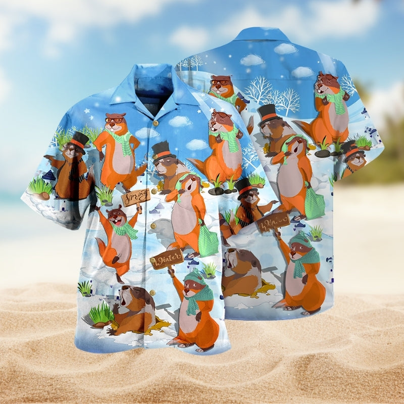 Animals Love Snow Limited Edition – Hawaiian Shirt