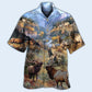 Elk Wildlife Beautiful Country Art – Hawaiian Shirt