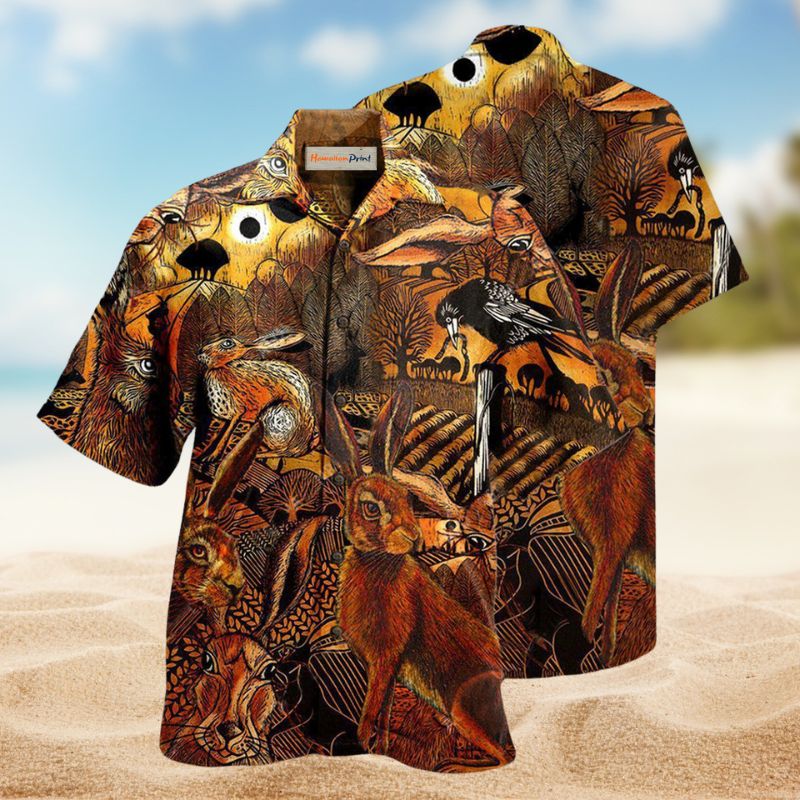 Animals Spooky Hares Edition – Hawaiian Shirt