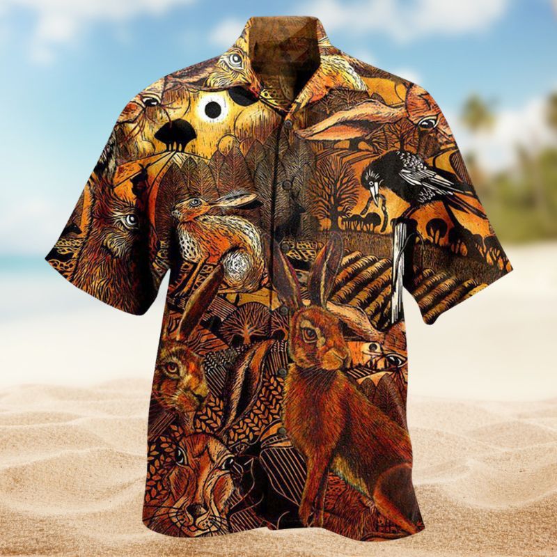 Animals Spooky Hares Edition – Hawaiian Shirt