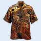 Spooky Hares In The Fields Vintage Style - Hawaiian Shirt
