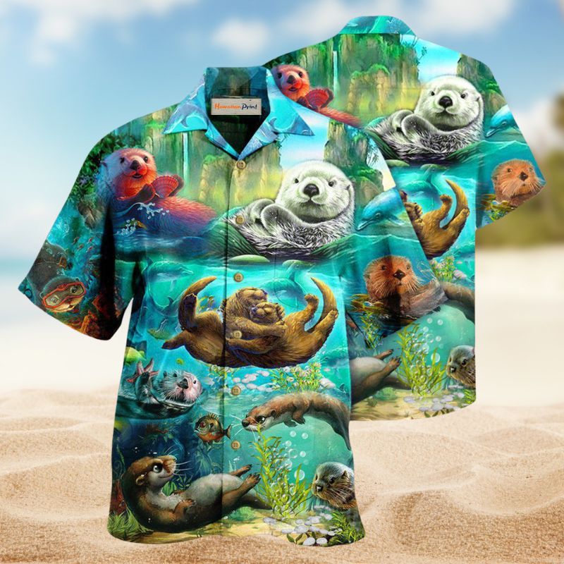 Animals You Are My Otter Half Edition – Hawaiian Shirt