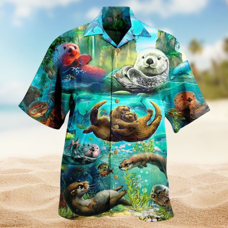 Animals You Are My Otter Half Edition – Hawaiian Shirt
