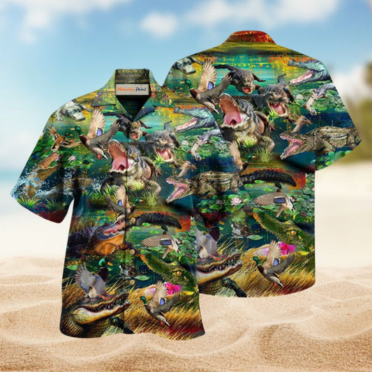 Animals You Croc My World Edition – Hawaiian Shirt