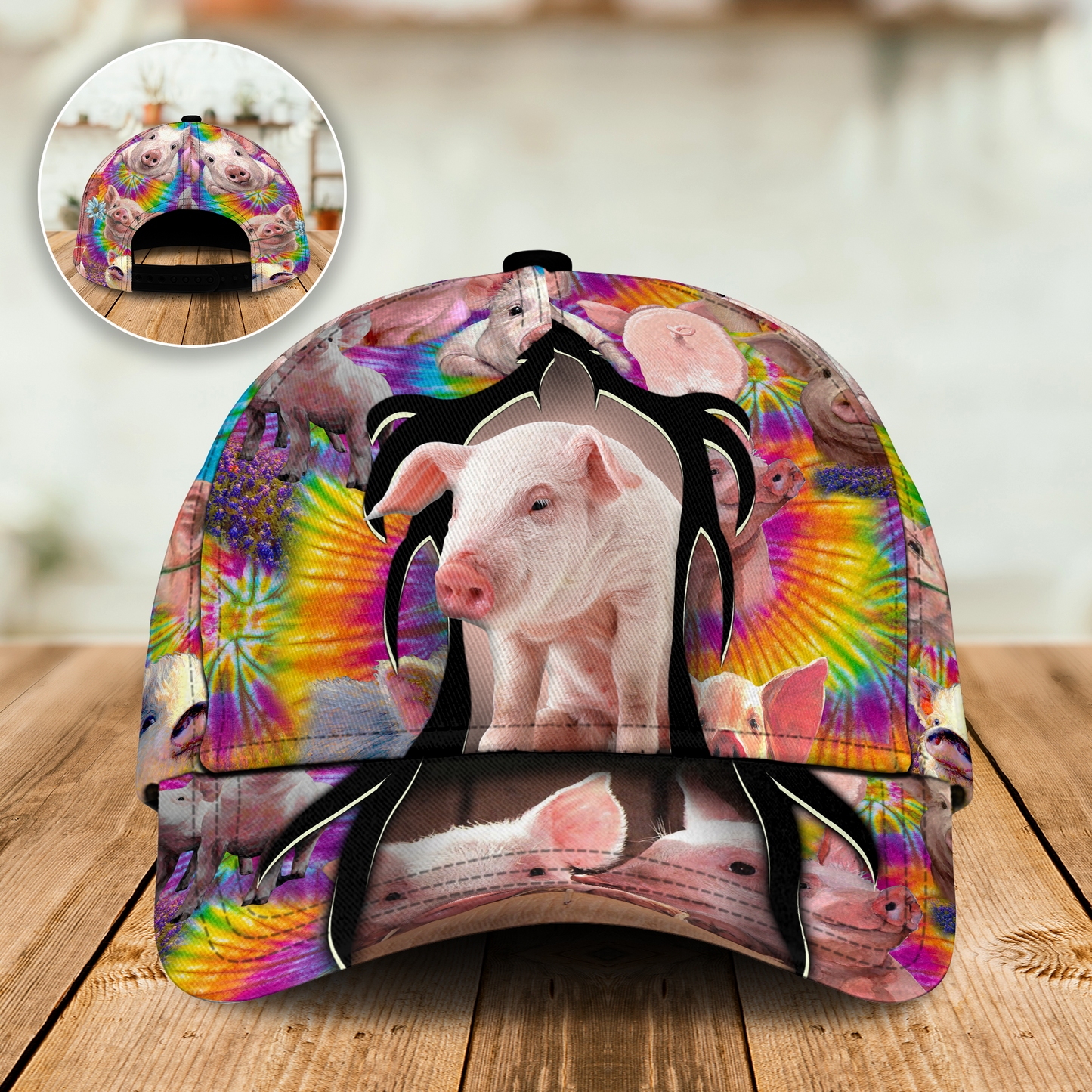 Pig Easily Distracted By Piggy – Classic Cap