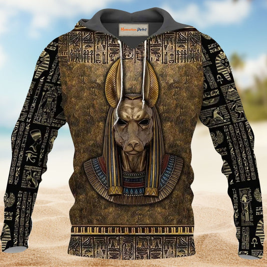 Anubis Ancient Egypt Pride - 3D Hoodie