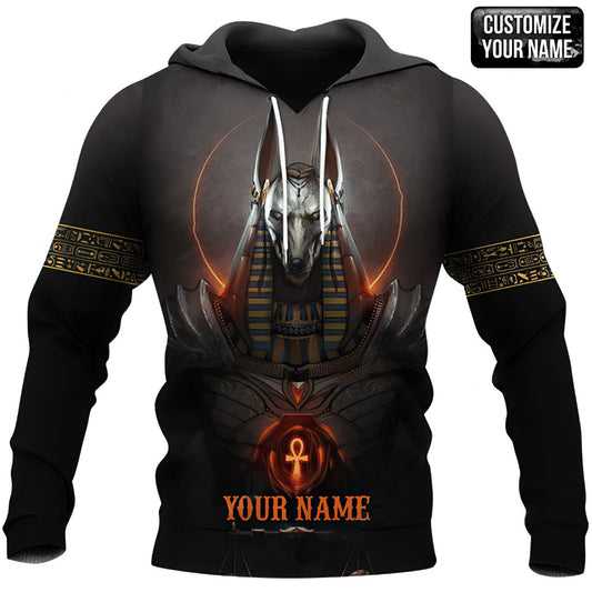 Anubis Custom Art – 3D Hoodie