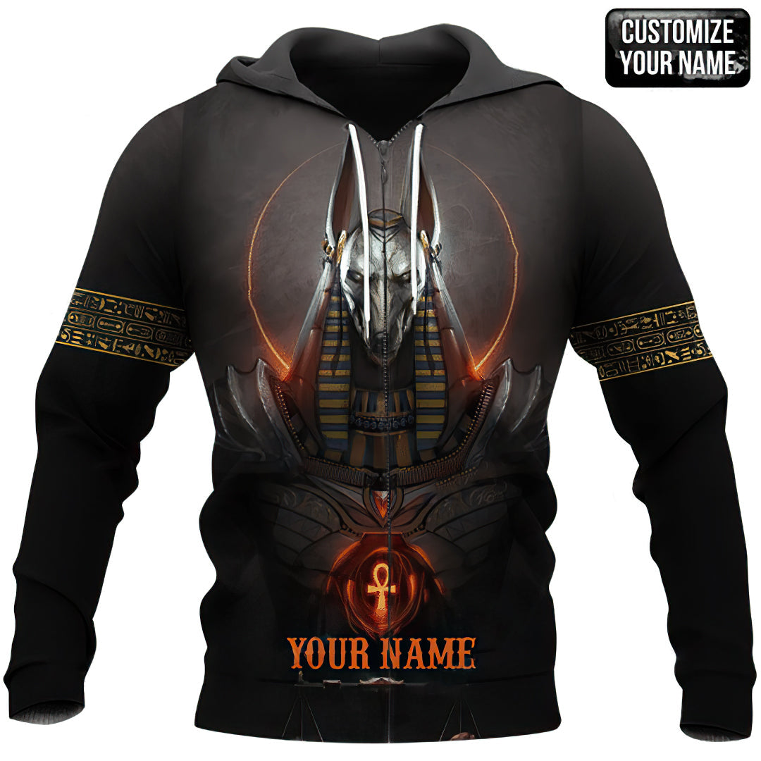 Anubis Custom Art – 3D Hoodie