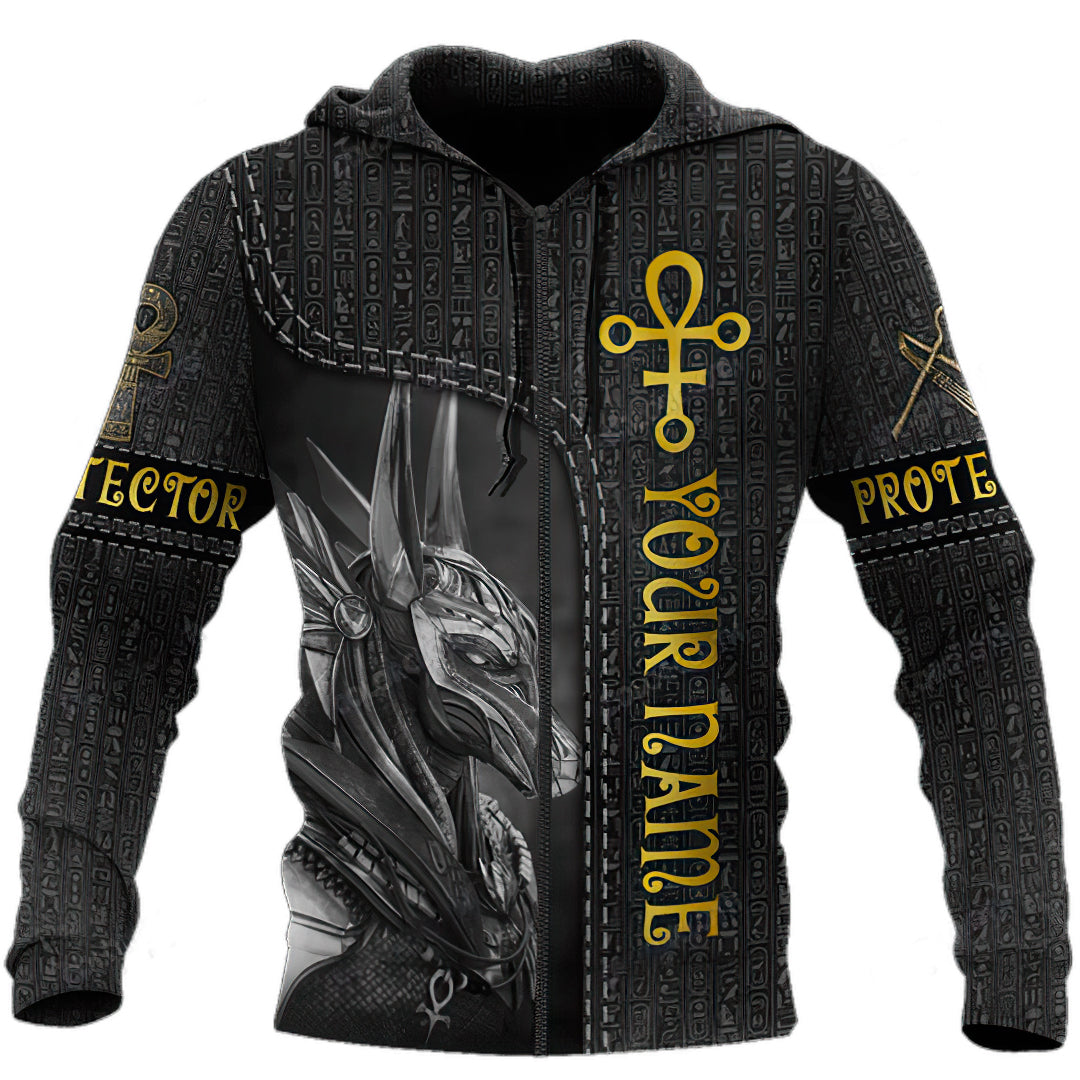 Anubis Protector Custom Art – 3D Hoodie
