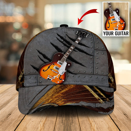 Archtop Guitar Vintage Custom Photo – Classic Cap