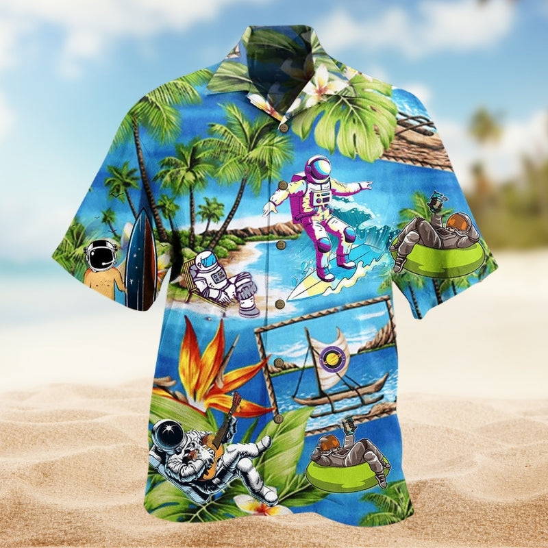 Astronaut Galaxy Amazing Limited Edition – Hawaiian Shirt
