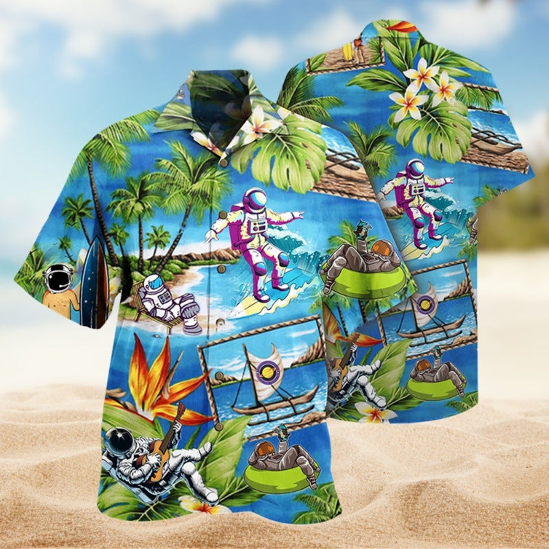 Astronaut Galaxy Amazing Limited Edition – Hawaiian Shirt