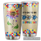 Autism Awareness Turtle 20 Oz Tumbler For Travel Gifts