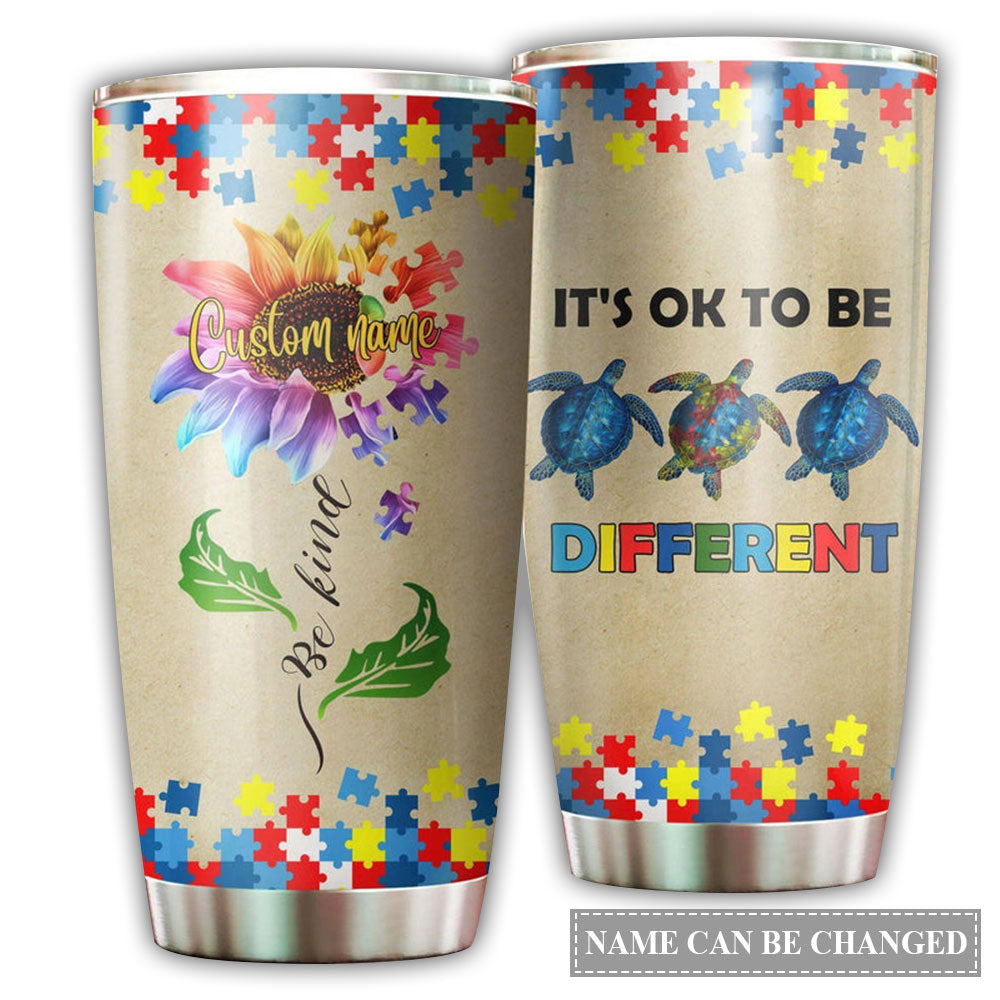 Autism Awareness Turtle 20 Oz Tumbler For Travel Gifts