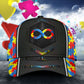 Autism Awareness Carbon Support Style – Classic Cap
