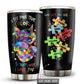Autism Awareness I See Your True Colors Personalized 20 Oz Tumbler