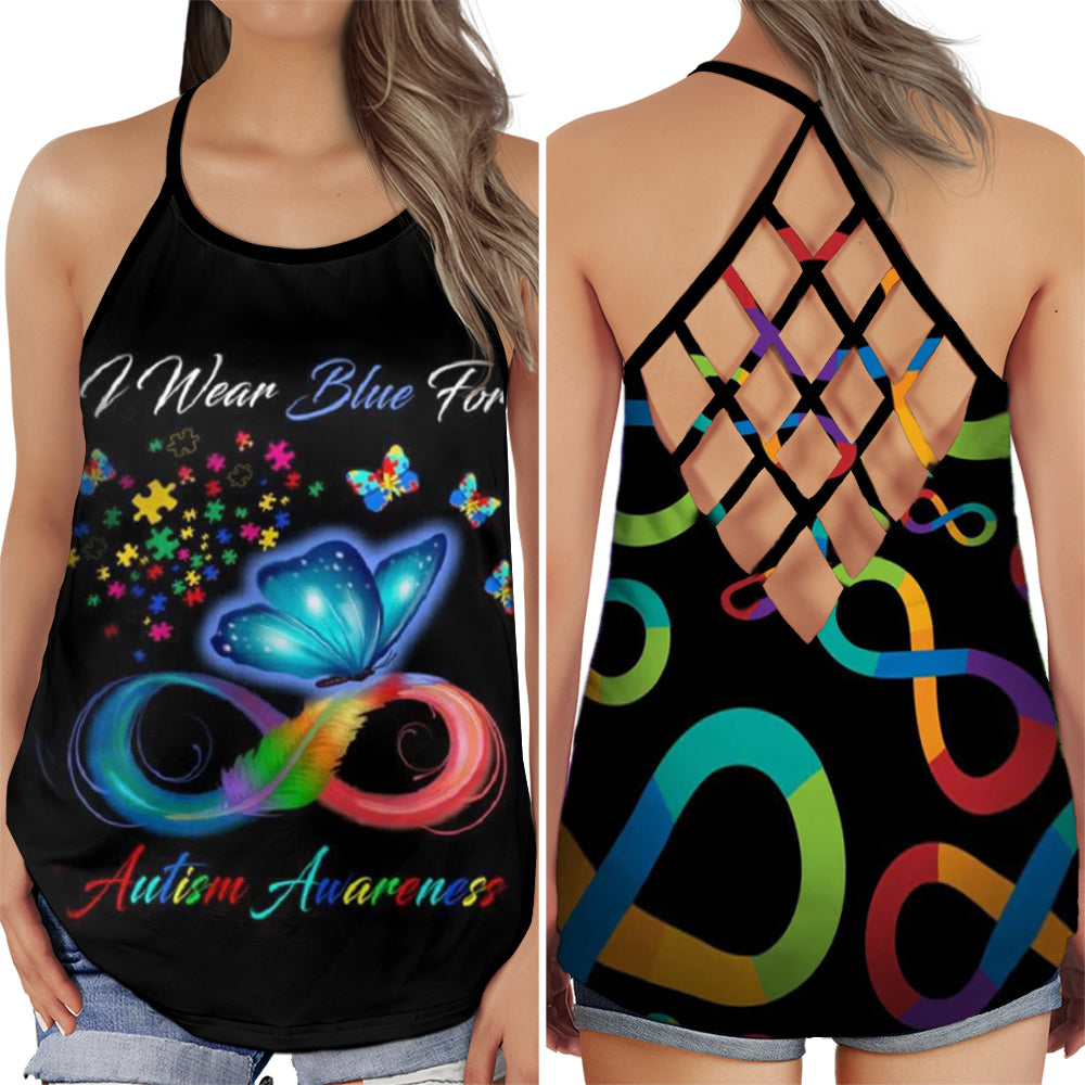 Autism Wear Blue Awareness – Hollow Tank Top