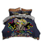 Autism Awareness Elephant Bedding Cover For Awareness Bedroom Decor