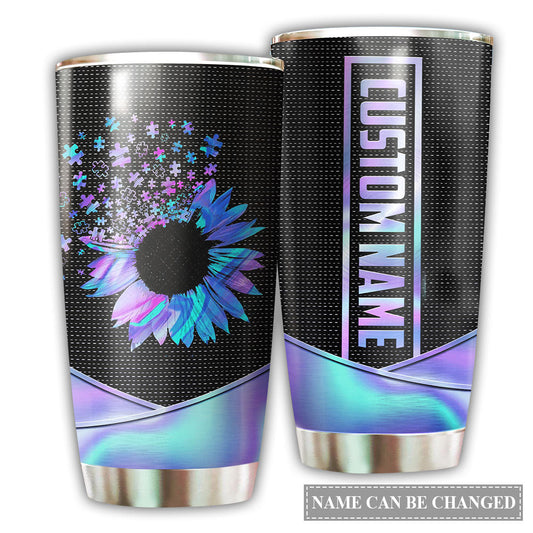 Autism Awareness Blue Personalized 20 Oz Tumbler