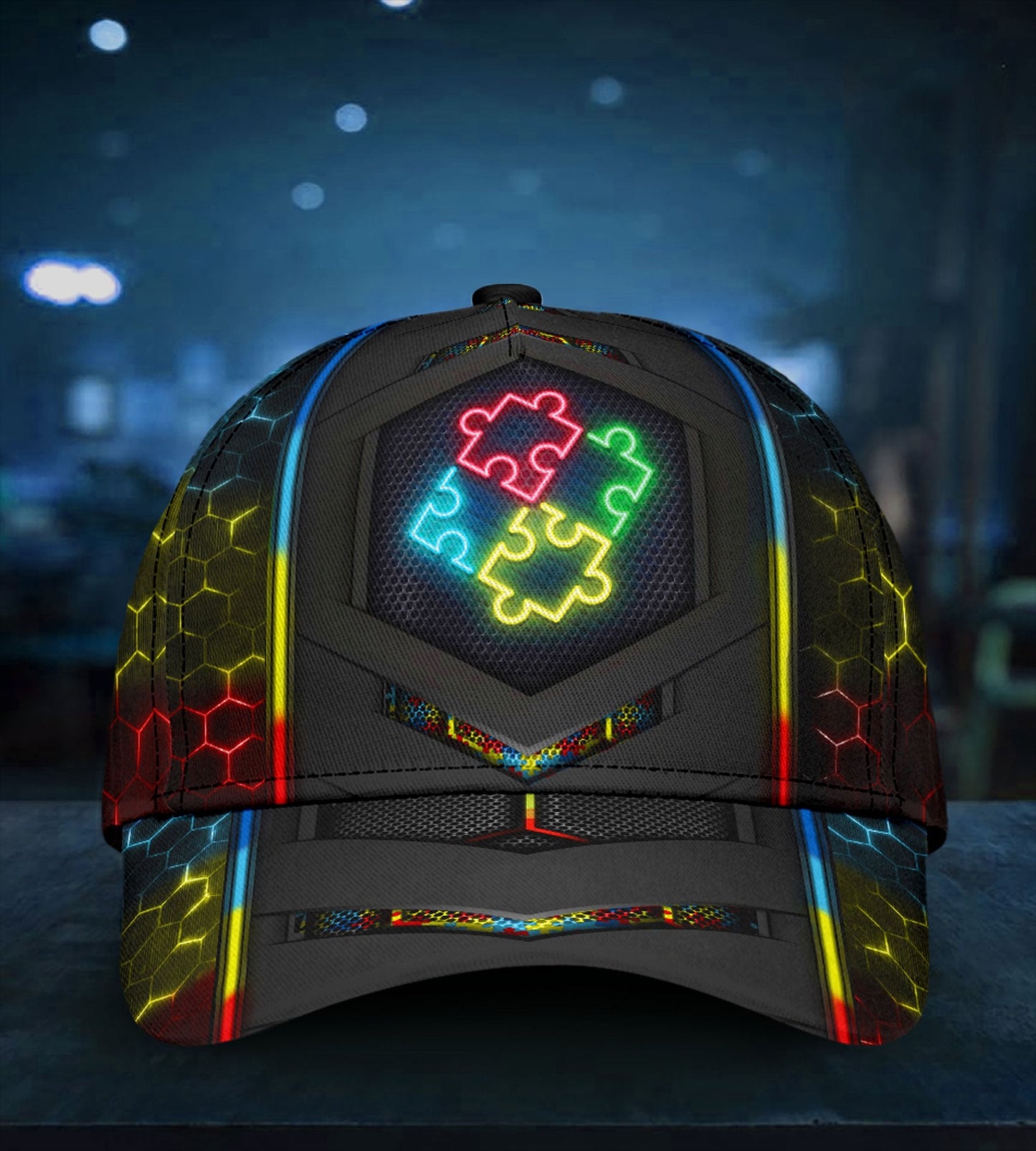 Autism Black Tone Awareness – Classic Cap