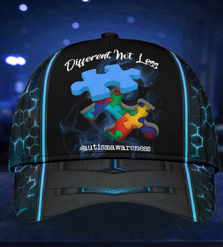 Autism Awareness Different Not Less Support – Classic Cap