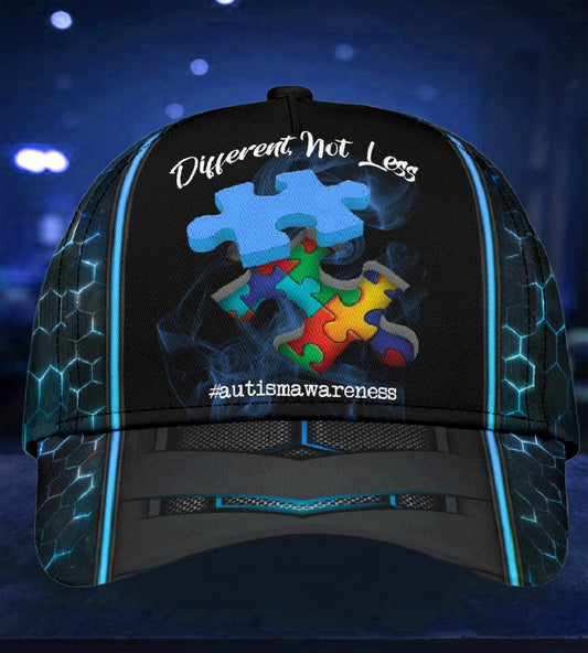 Autism Awareness Different Not Less Support – Classic Cap