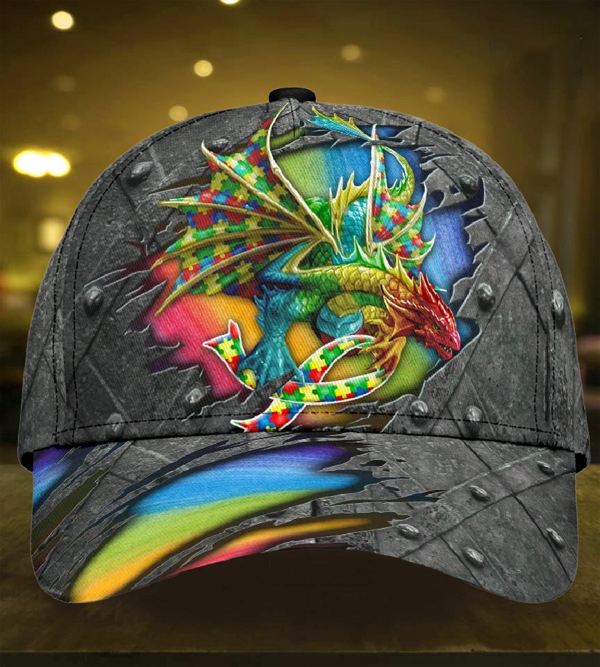 Autism Dragon Unique Awareness Style – Classic Cap