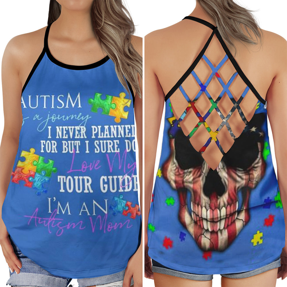 Autism Journey Awareness Mom – Hollow Tank Top