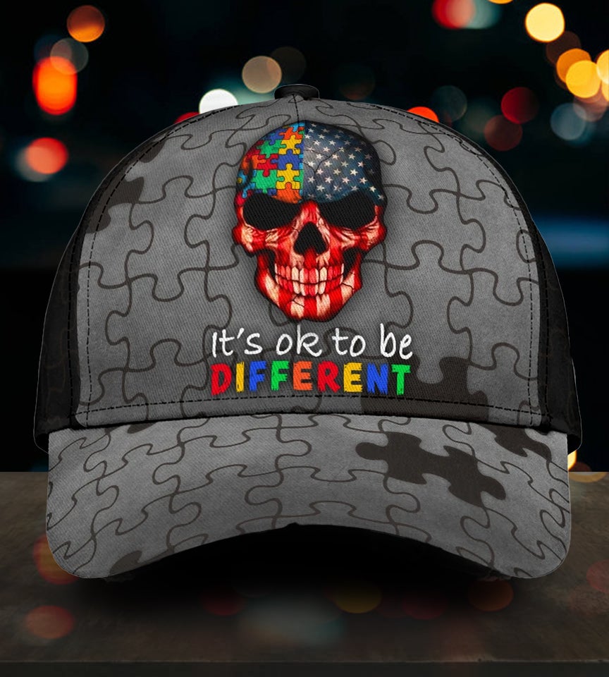 Autism Its Okay To Be Different – Classic Cap